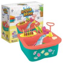 Acqua Brink Pia Cozinha Louças Homeplay XPlast Home Play Brinquedo Infantil 8000
