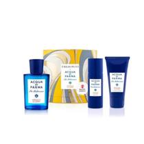 ACQUA DI PARMA BLU MEDITERRANEO ARANCIA Di CAPRI EDT 75ML + GEL DE BANHO 40ML + LOÇÃO CORPORAL 50ML. ACQUA DI PARMA BLU MEDITERRANEO ARANCIA Di CAPRI EDT 75ML + GEL DE BANHO 40ML + LOÇÃO CORPORAL 50ML.