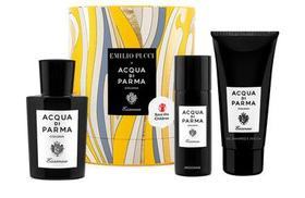 Acqua di parma colonia essenza 100ml edc + 75ml sg + 50ml deospray.