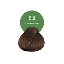 Acquaflora 5.0 Castanho Claro Coloração Creme Permanente Vegana