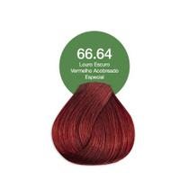 Acquaflora 66.64 Louro Escuro Vermelho Acobreado Esp Coloração Creme Permanente Vegana