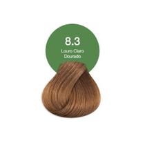 Acquaflora 8.3 Louro Claro Dourado Coloração Creme Permanente Vegana