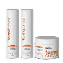 Acquaflora Forma Curvas Kit Shampoo Condicionador e Máscara Acquaflora Forma Curvas Kit Shampoo Condicionador e Máscara