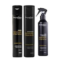 Acquaflora Hidratação Intensiva Shampoo+Condicionador 300ml+Spray s/ Enxague 240ml