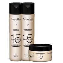 Acquaflora Kit 15 Beneficios Acido Hialuronico Trio 3 Produtos