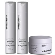 Acquaflora Kit Antioxidante Normais - Sh + Cond + Máscara Acquaflora Kit Antioxidante Normais - Sh + Cond + Máscara