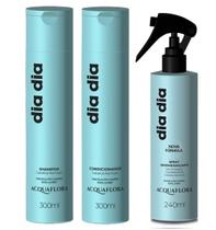 Acquaflora Kit Dia-dia Shampoo + Condicionador + Spray Acquaflora Kit Dia-dia Shampoo + Condicionador + Spray