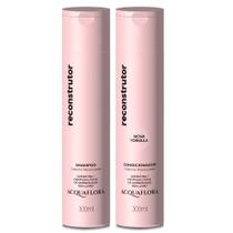 Acquaflora - Kit Reconstrutor - Shampoo + Condicionador Acquaflora - Kit Reconstrutor - Shampoo + Condicionador