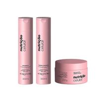 Acquaflora Nutrição Celular Kit Tratamento Sh + Cond + Masc