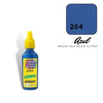 Acricor Cola Relevo Azul (Glitter)20g