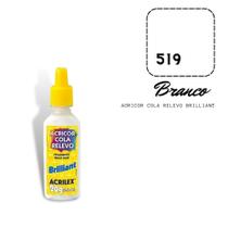 Acricor Cola Relevo Branco (Brilliant)20g Acricor Cola Relevo Branco (Brilliant)20g