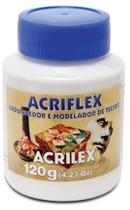 ACRIFLEX ENDURECEDOR E MODELADOR DE TECIDOS INCOLOR 120G - Ideal para Algodão, Feltro e Juta ACRIFLEX ENDURECEDOR E MODELADOR DE TECIDOS INCOLOR 120G - Ideal para Algodão, Feltro e Juta