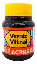 ACRILEX - LARANJA - 517 - Verniz Vitral 37ml ACRILEX - LARANJA - 517 - Verniz Vitral 37ml