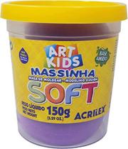 Acrilex Soft Massa de Modelar, Roxo (Violeta), 150 g