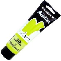 Acrilica Corfix Arts GR1 176 Amarelo Verdo. 120ml