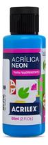 Acrílica Fosca AZUL NEON 60ml - ACRILEX - 039600109 Acrílica Fosca AZUL NEON 60ml - ACRILEX - 039600109