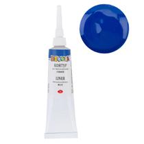 Acrilica Liner Decola Vidro e Porcelana 515 Blue