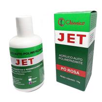 Acrílico Auto Pó 78g ROSA Odonto Prótese Reparo Jet Clássico Acrílico Auto Pó 78g ROSA Odonto Prótese Reparo Jet Clássico
