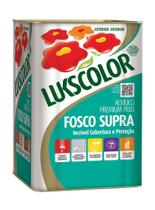 Acrilico Branco Fosco Supra Premium Lukscolor 18L
