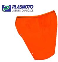 Acrílico frontal bolha xt 660 cor laranja - Plasmoto