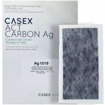 Act carbon ag carvao ativado com prata 10,5cm x 19cm casex - 10 unidades