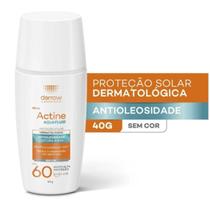 Actine Aquafluid protetor solar facial fps 60 sem cor 40g
