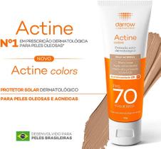 Actine Colors Facial FPS70 Toque Seco Pele Clara 40G