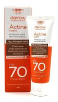 Actine Colors Facial FPS70 Toque Seco Pele Morena Mais 40G