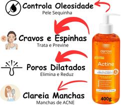 Actine Sabonete Liquido Facial 400ml Vitamina C Darrow