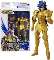 Action Figure Anime Heroes Saga de Gêmeos - Saint Seiya Bandai