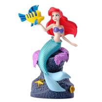 Action figure ariel e linguado pequena sereia little mermaid disney 19cm
