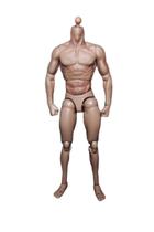 Action Figure Body Doll Masculino Musculoso, Escala 1/6, com 30 pontos