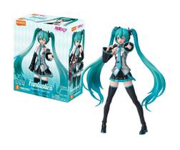 Action Figure Boneca Hatsune Miku Fantastics Series Traje Oficial Vocaloid Model Kit