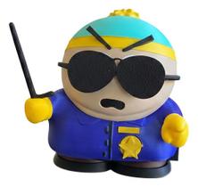 Action Figure Boneco Eric Cartman South Park 12 Cm Policial Action Figure Boneco Eric Cartman South Park 12 Cm Policial