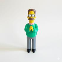 Action Figure Boneco Ned Flanders 23 Cm Simpsons Homer