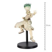 Action figure dr.stone - senku ishigami - figure of stone world ref.: 19666