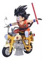 Action Figure Goku Criança de Motocicleta Dragon Ball