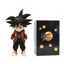Action Figure Goku Criança Viajante Com Mochila Dragon Ball Clássico