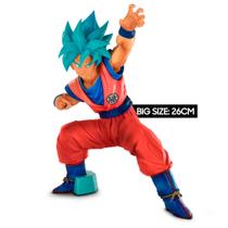 Action Figure Grande - Goku Super Sayajin Blue Big Size - DragonBall Super - Original Com NF - Bandai Banpresto