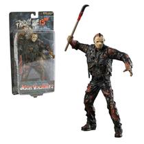 Action figure jason voorhees sexta-feira 13 articulado 18cm