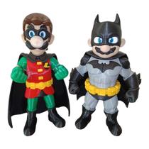 Action Figure Kit Mario e Luigi - Batman/Robin Action Figure Kit Mario e Luigi - Batman/Robin