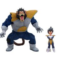 Action Figure Kit Ozaru com Vegeta Anime Dragon Ball Estatuetas Bonecos Colecionaveis Batalha Goku