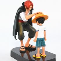 Action Figure Luffy & Shanks Kid One Piece Yonkou