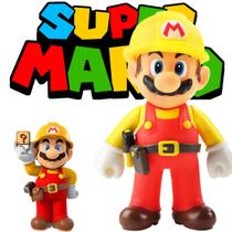 Action Figure Mario Construtor Super Mario Original Aproveite Com Garantia