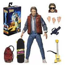 Action figure marty mcfly de volta para o futuro boneco 17cm