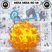 Action Figure - Mera Mera No Mi - One Piece - Akuma no mi - Artesanal - Luffy - Zoro