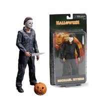 Action figure michael myers halloween boneco terror 18cm