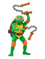 Action Figure Michelangelo tartarugas ninja mayhem c/acessórios 14 cm