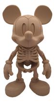 Action Figure Mickey Disney Boneco Enfeite Esqueleto 20 Cm