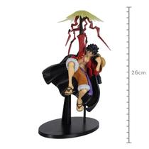 Action figure one piece - monkey.d.luffy - battle record collection ref.: 19614